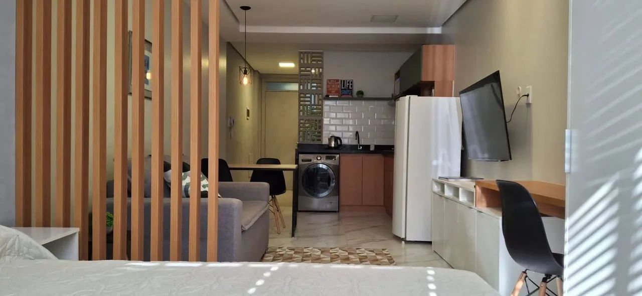 Studio mobiliado em localização privilegiada do Sudoeste. - Foto 4