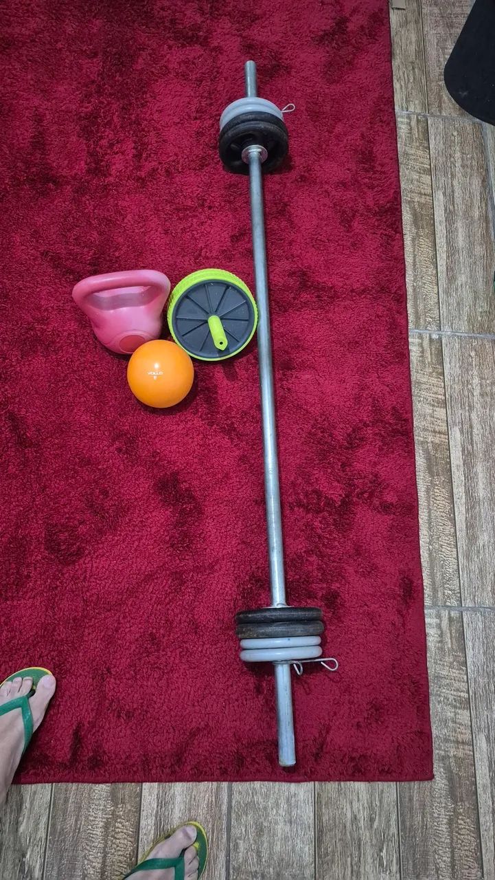 Kit musculação,  ginástica  - Foto 4