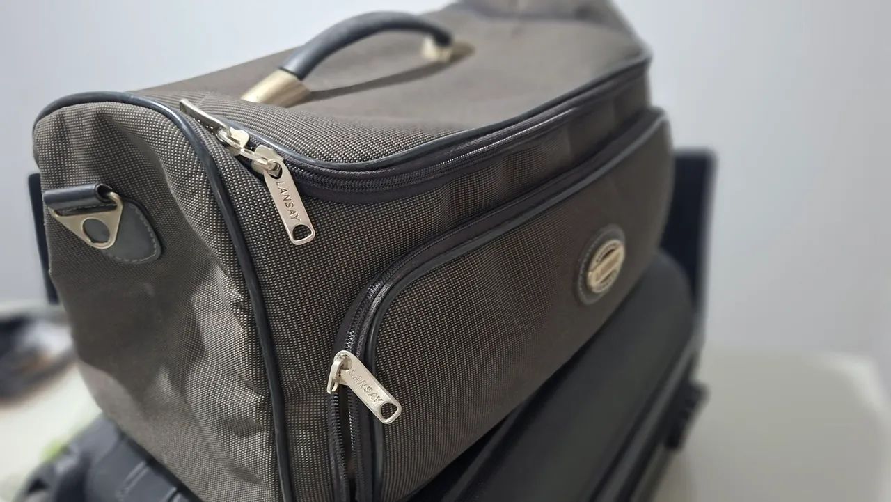 Mala valise executive Lansay Tecido