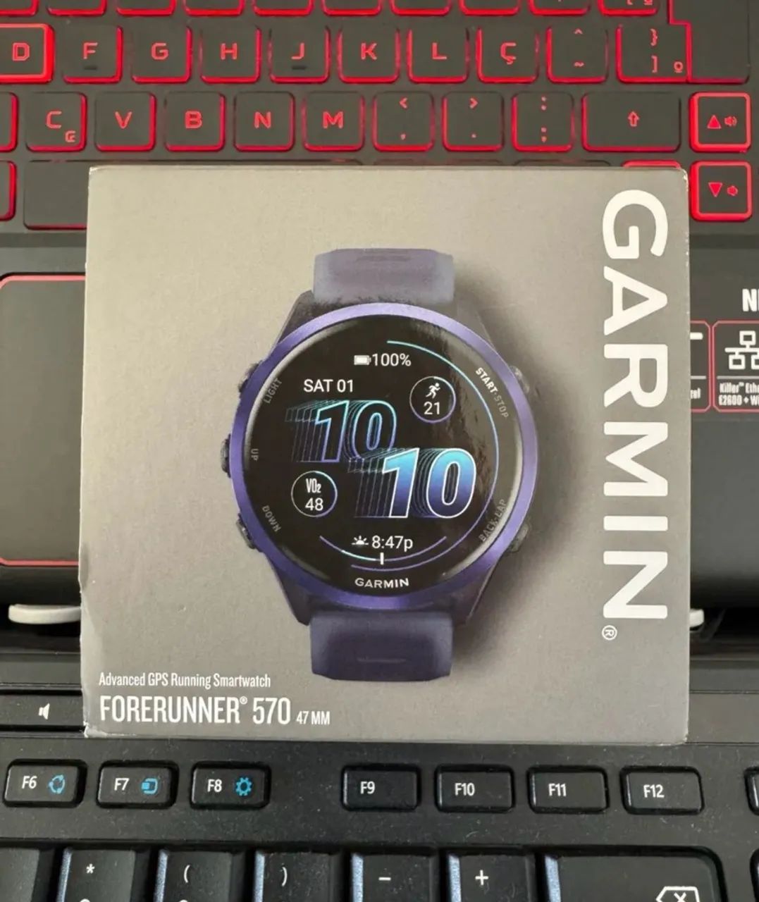 Garmin Forerruner 570 Roxo