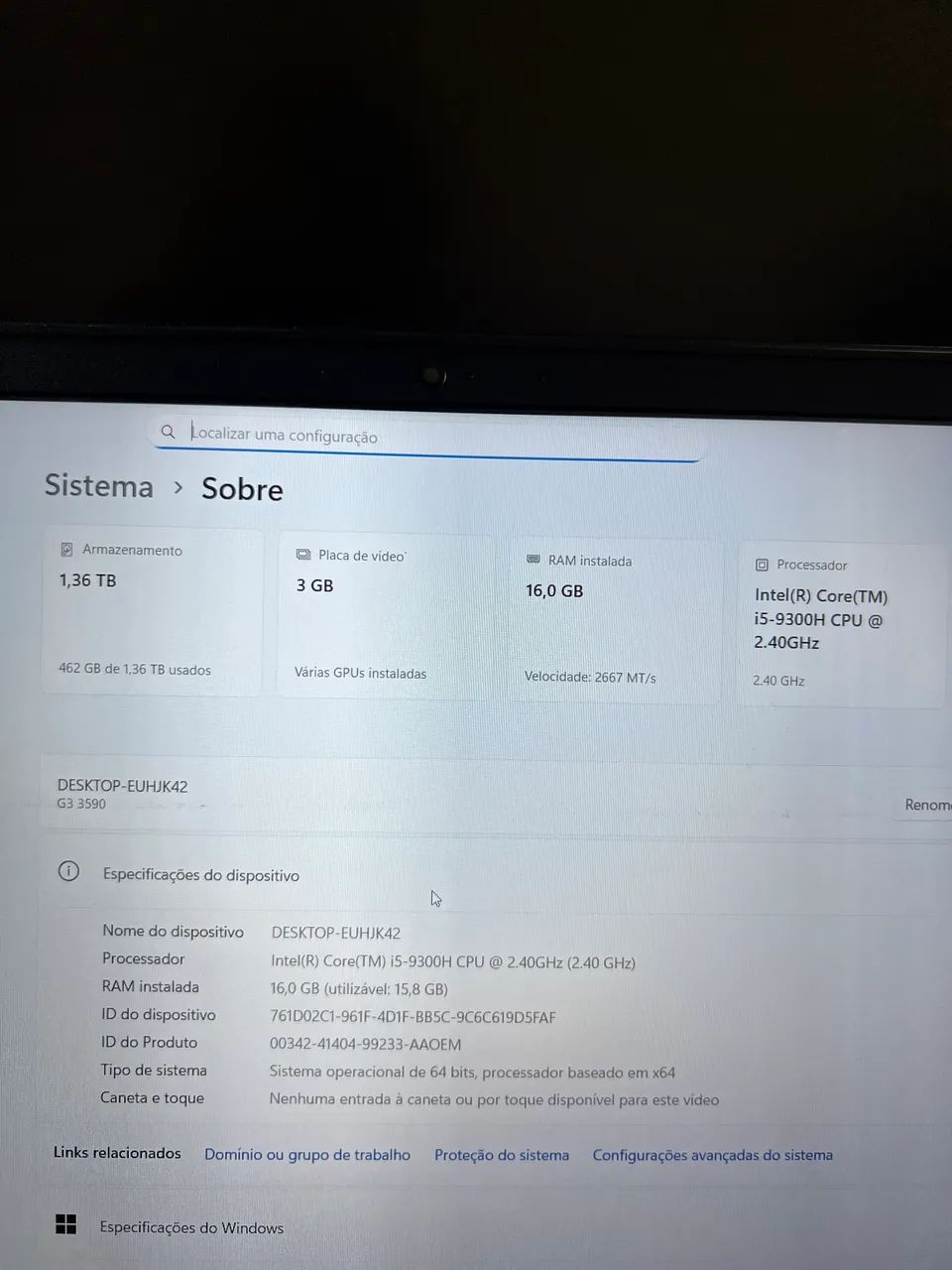 Notebook DELL G3  - Foto 4