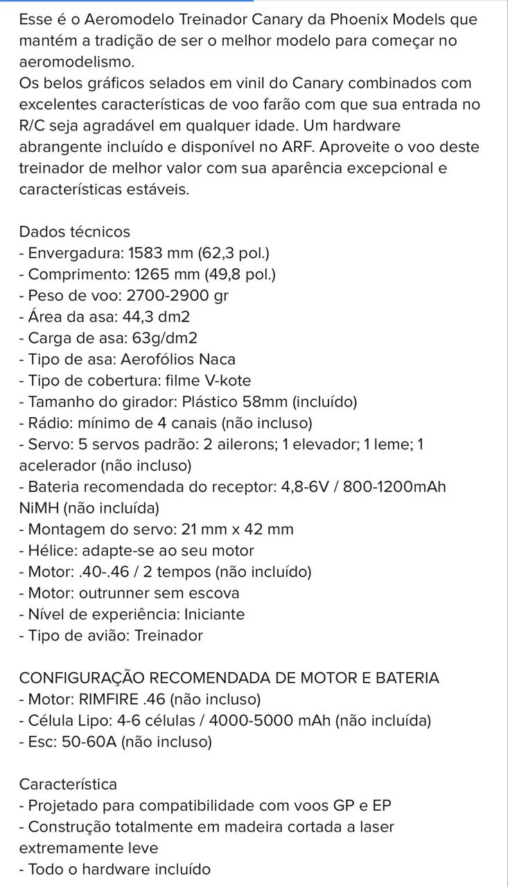Vendo aero modelo Canary trainer - Foto 2