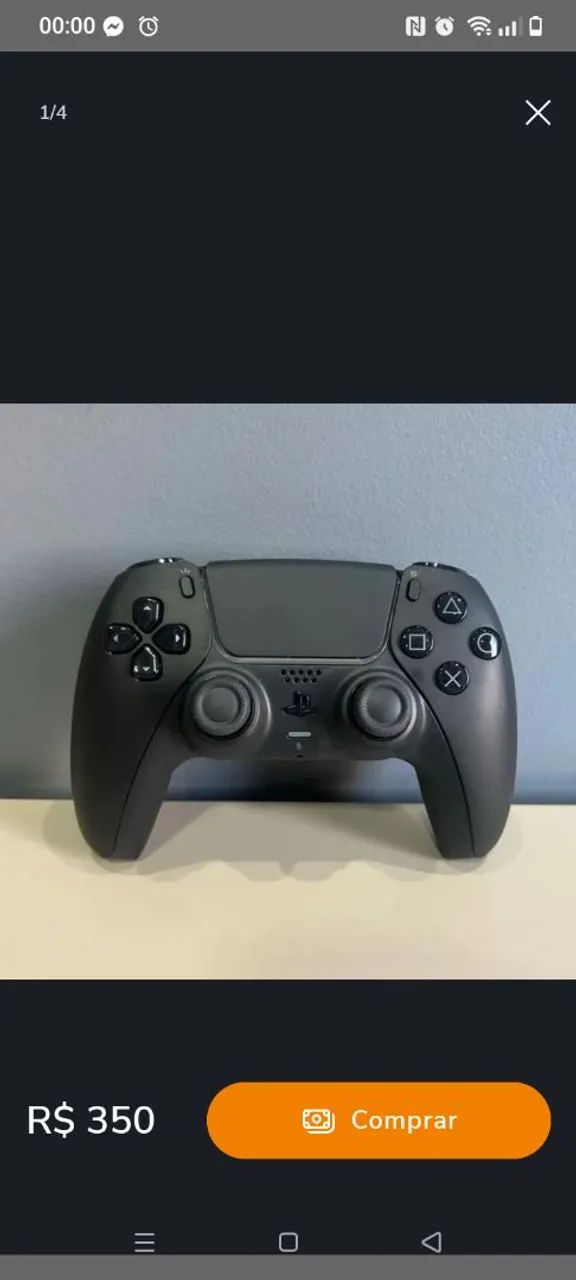 Controle PS5 tudo funcionando 
