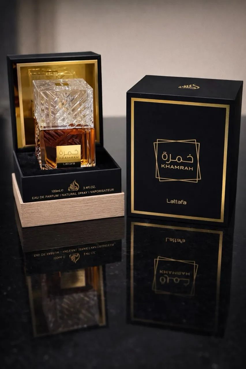 Lattafa Khamrah perfume árabe Original com ótima fixação e projeção 