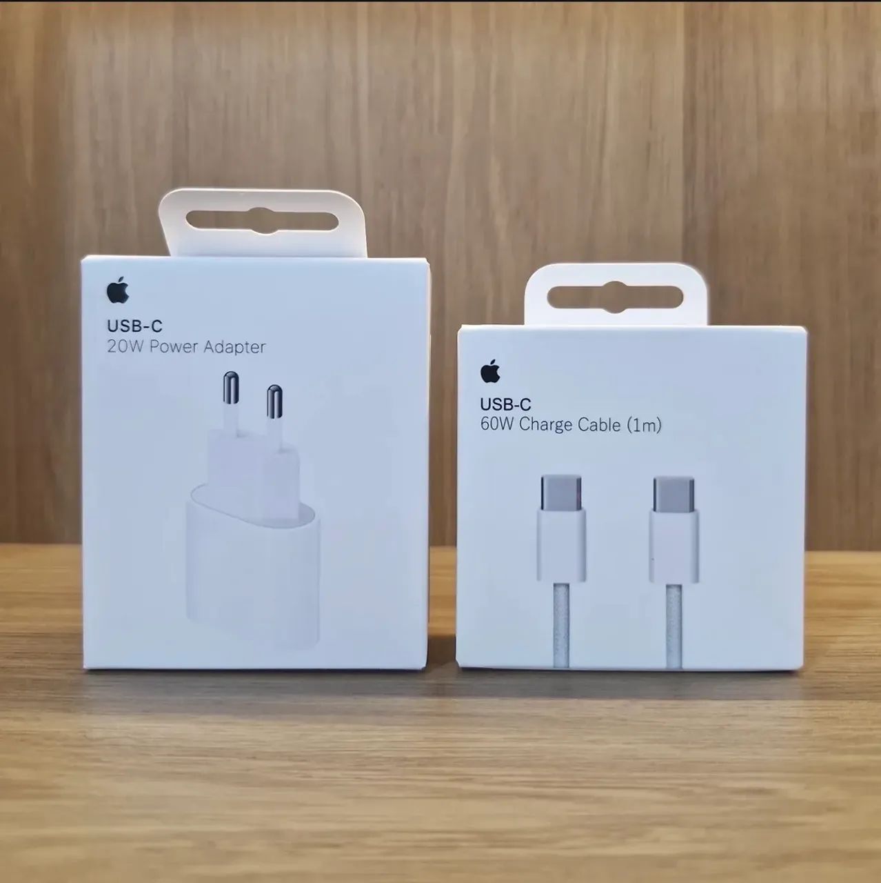 Carregador para iphone Original USB-C Cabo e Fonte  Lacrado com arantia