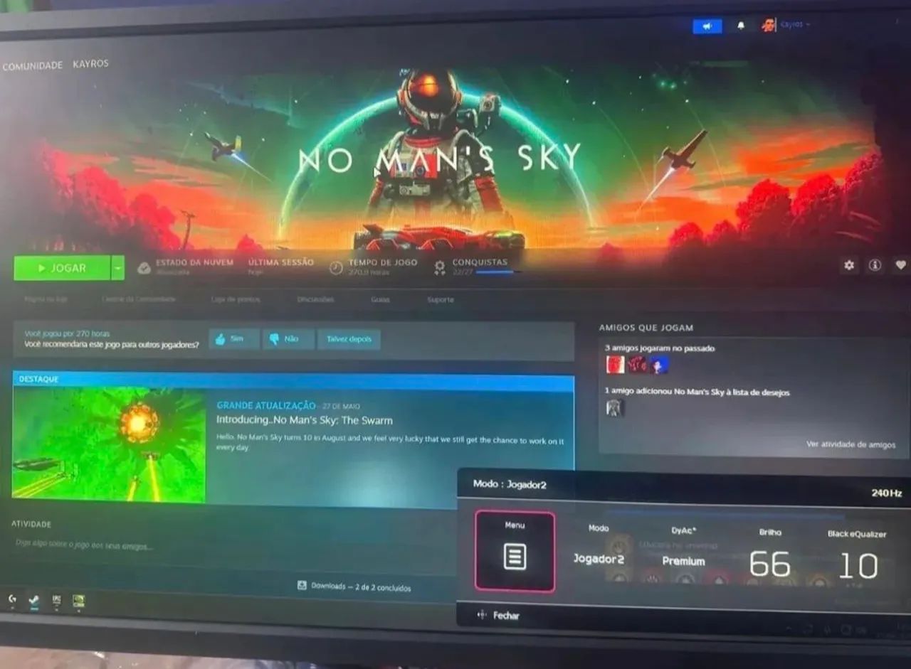 Monitor Profissional BenQ Zowie 240hz - Foto 2