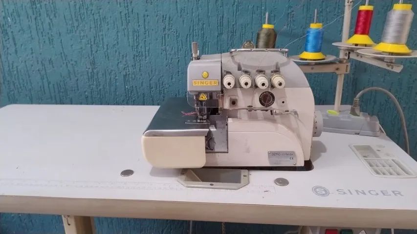 Overlock Ponto Cadeia industrial