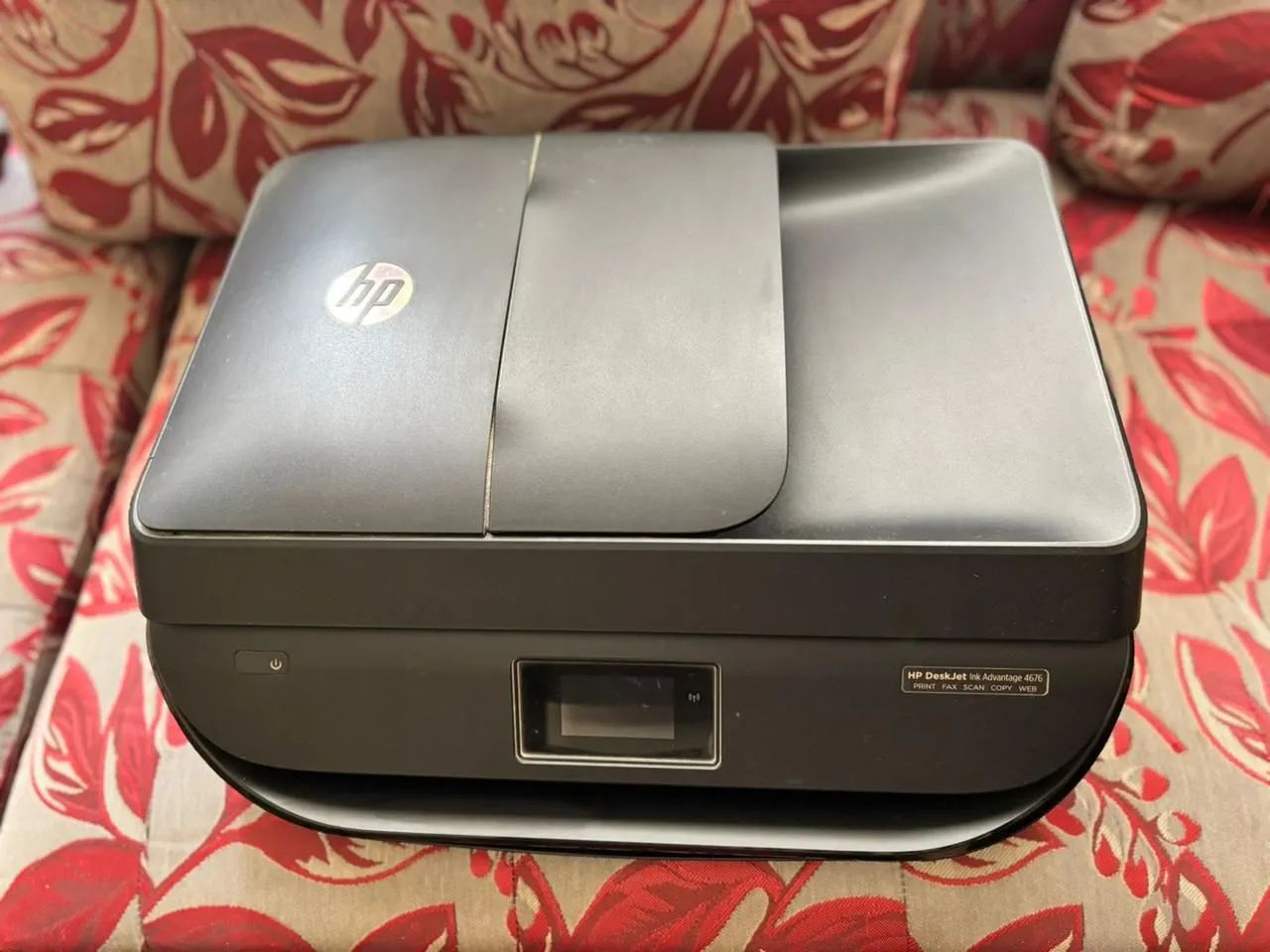 Impressora HP Deskjet lnk Advantage 4676 PRINT FAX SCAN COPY WEB