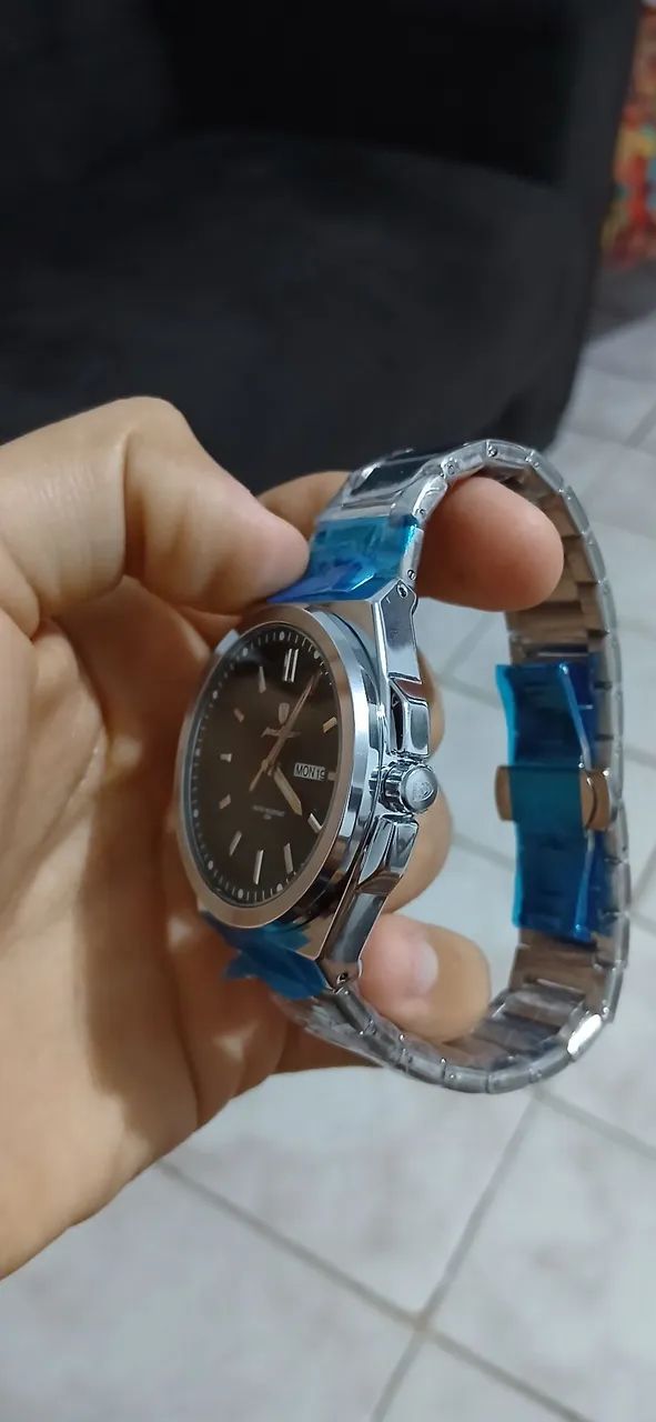 Relógio masculino casual  - Foto 4