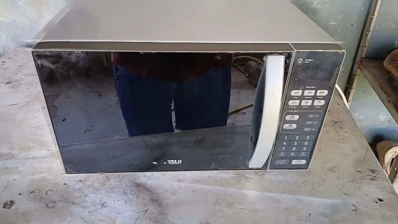 Micro-ondas  consul  espelhado  top
