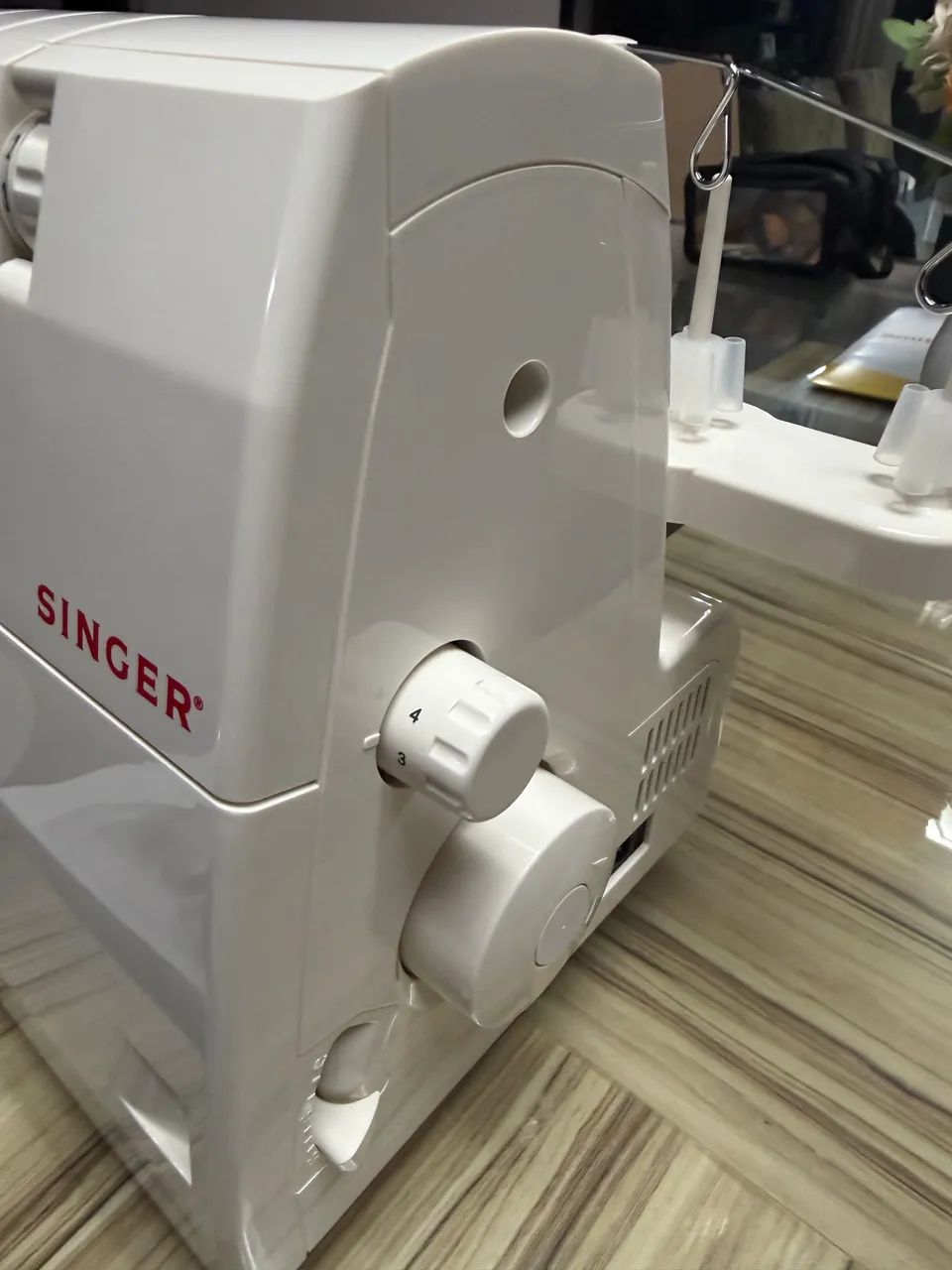 Overlock máquina de costura - Foto 5