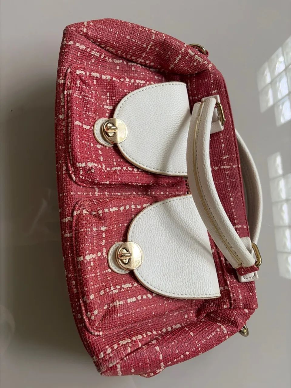 Bolsa de Mao Rosa