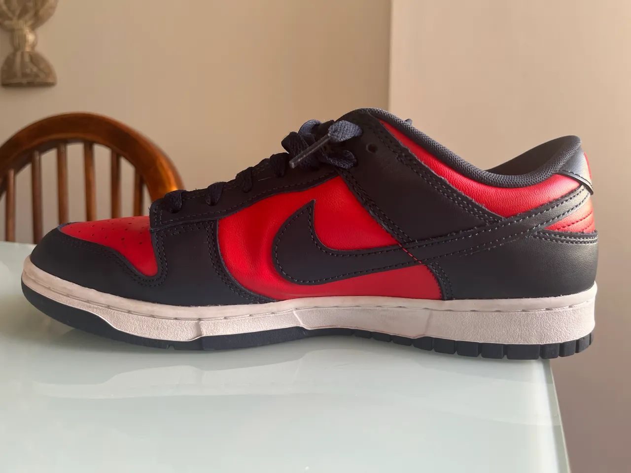 NIKE DUNK LOW NAVY RED - Foto 3