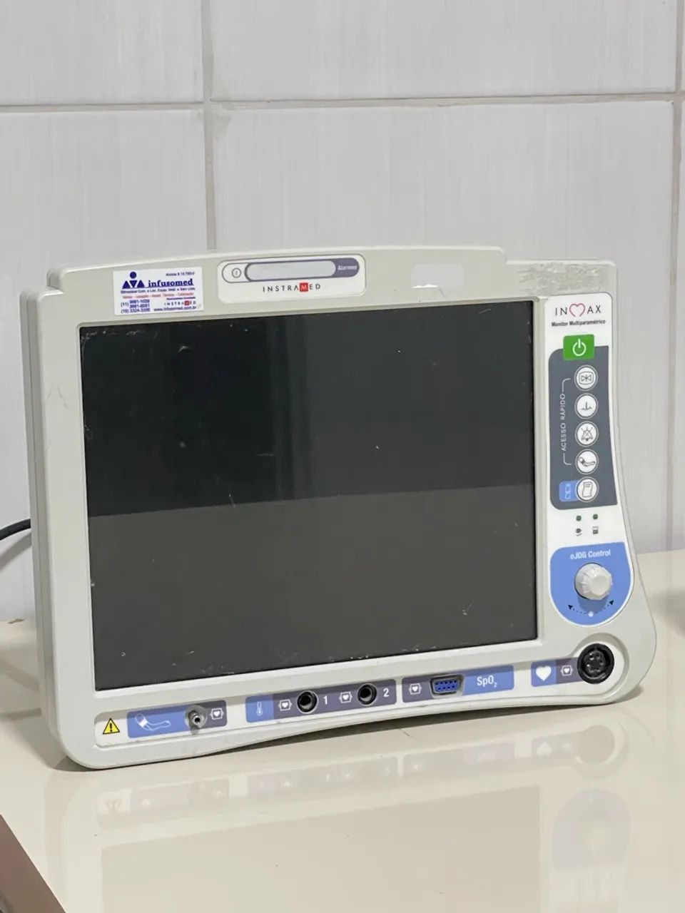 Monitor Multiparamétrico Inmax - Completo e Funcionando