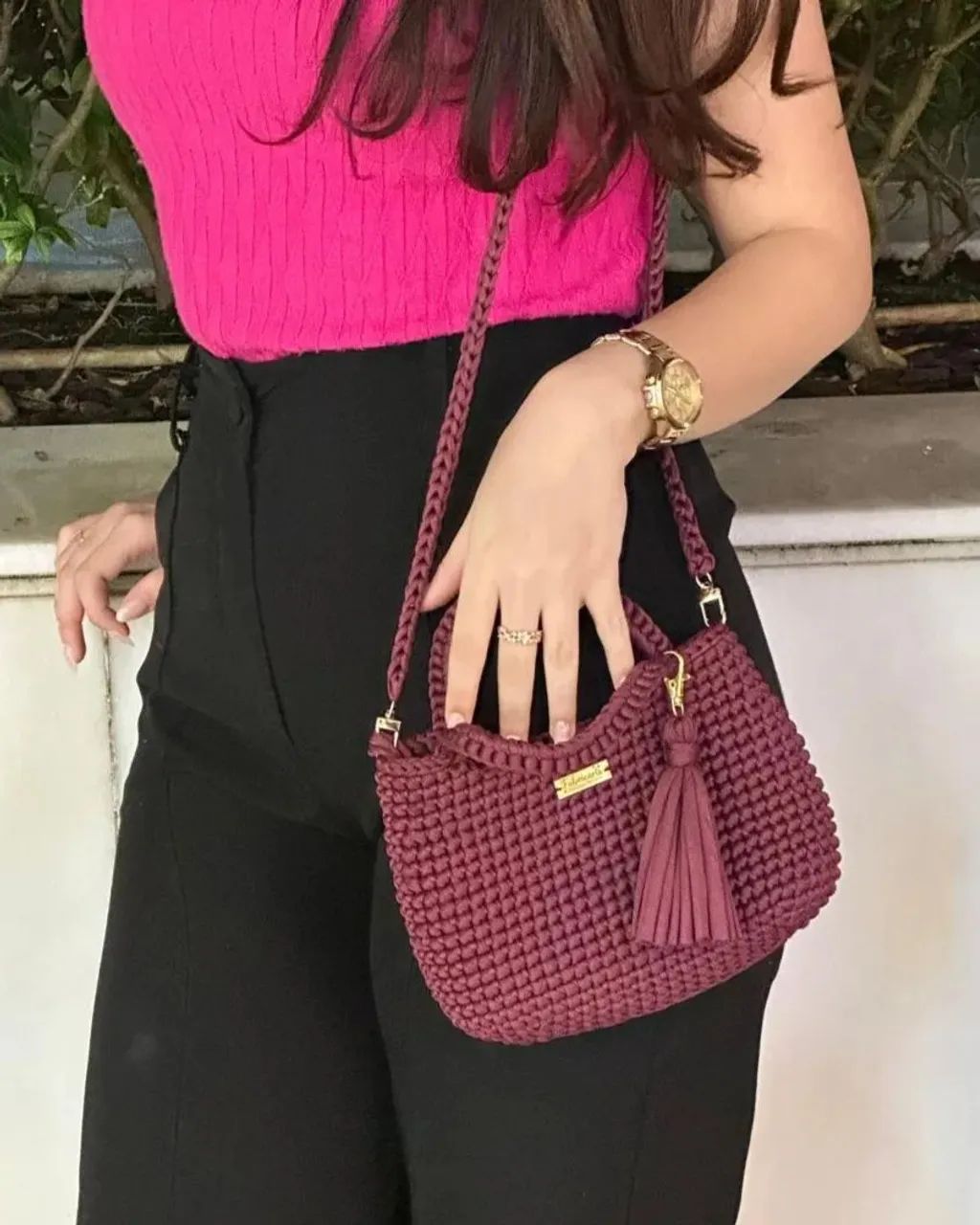 Bolsa cestinha mini  - Foto 4