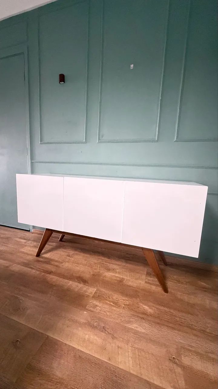 Buffet laqueado branco 