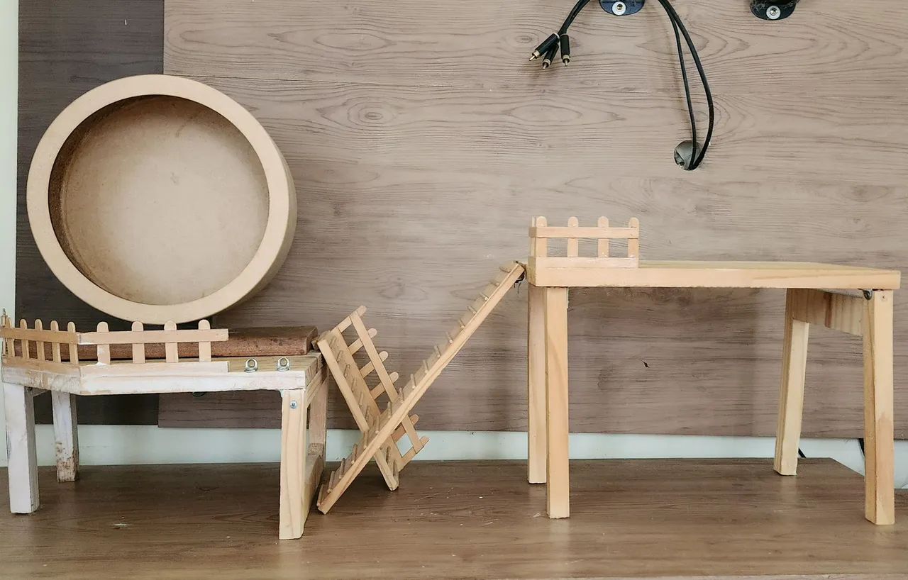 Itens de terrário para hamster ou roedores pequenos - Foto 2