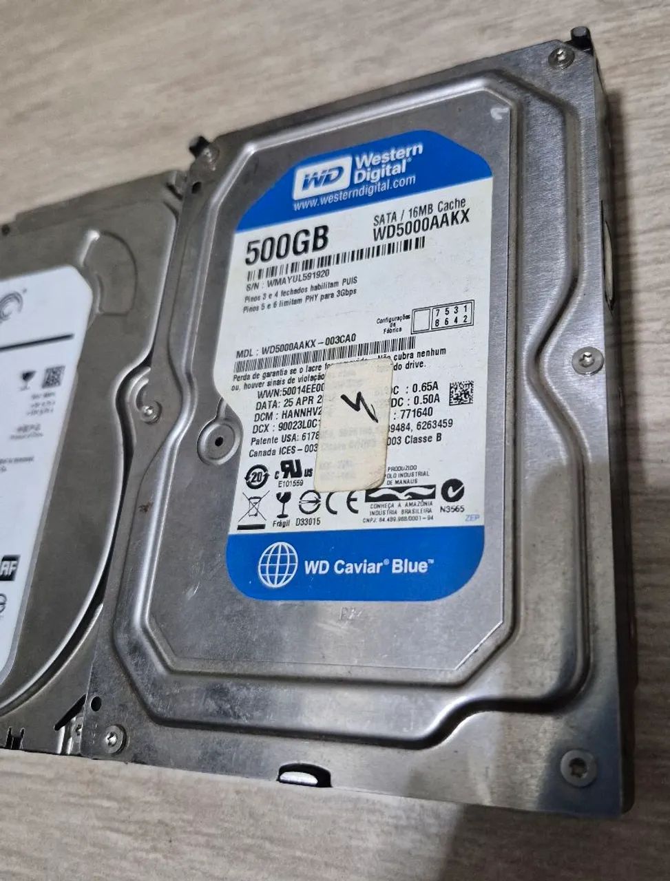 kit com 4 Hds para computador antigo nao sei se ainda funciona  - Foto 2