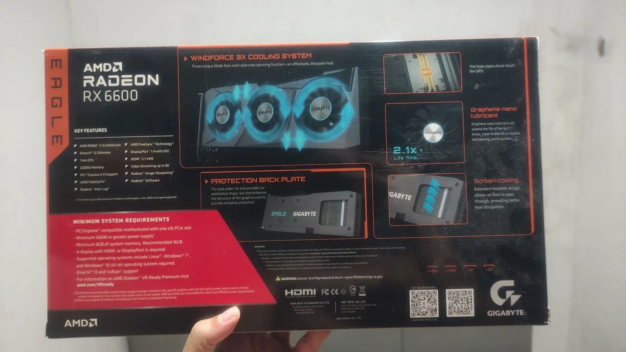 RX 6600 GARANTIA 1 ANO - Foto 2
