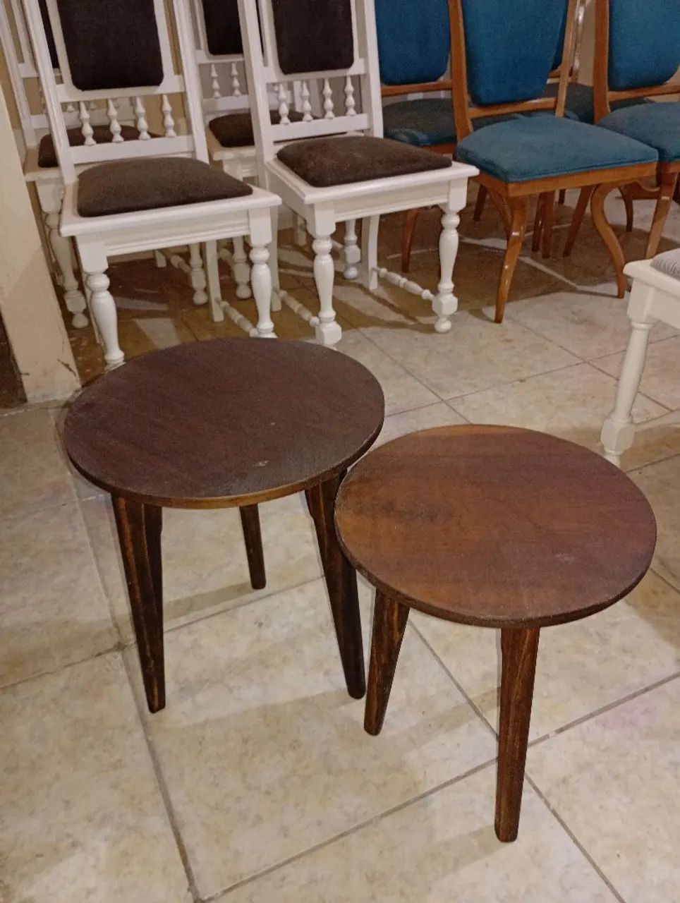 Vários centros em madeira e mármore. Vários modelos preços variados. - Foto 5