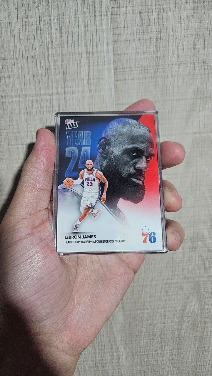 Card NBA LeBron James Topps Now 2026-27