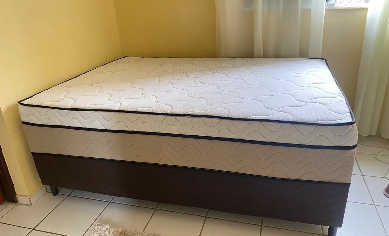 Cama casal molas ensacadas
