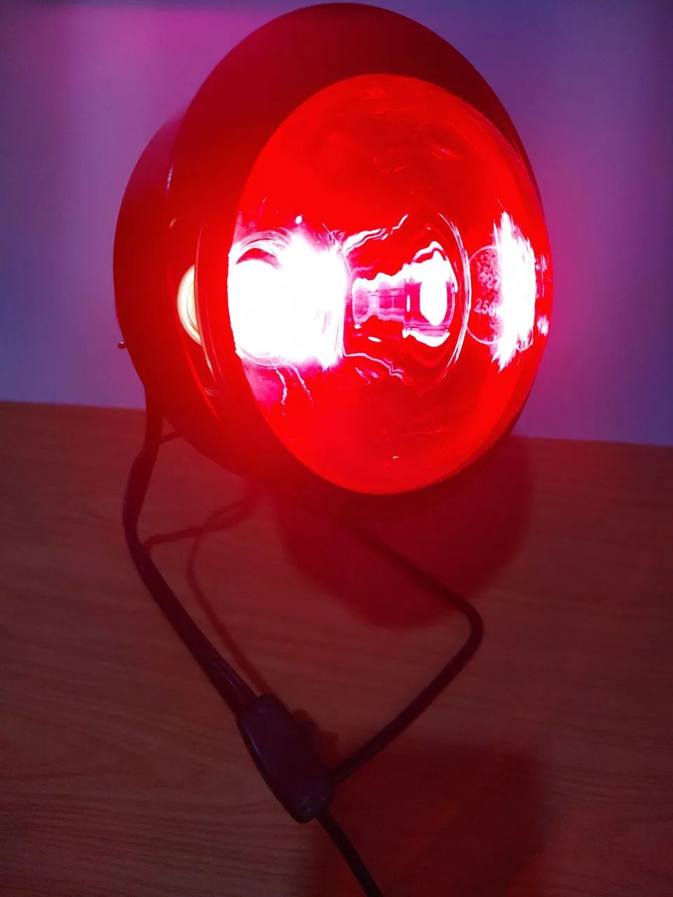 Suporte e lâmpada infravermelho  - Foto 3