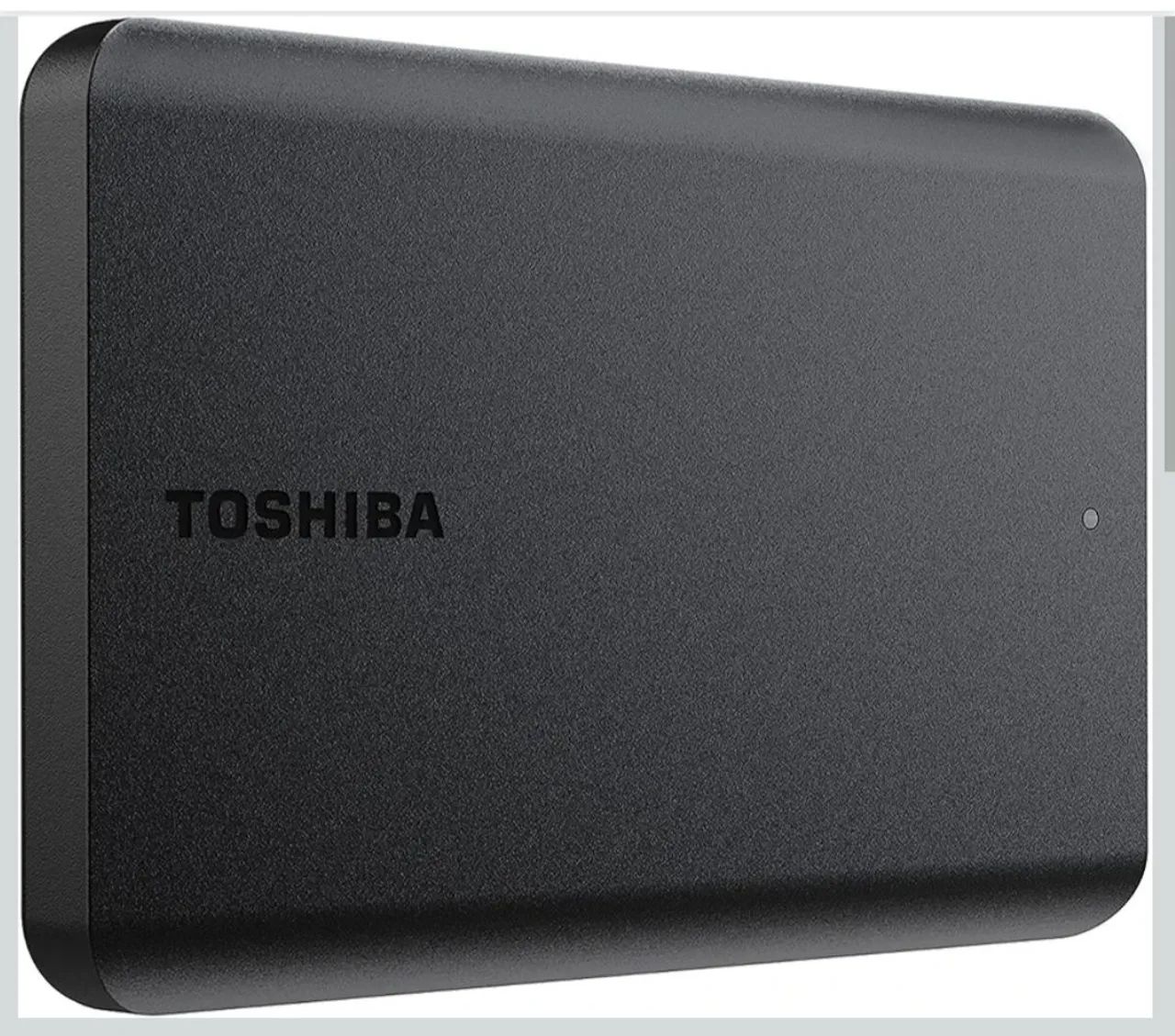 HD Externo Toshiba 2TB Canvio Basics Preto - Foto 3