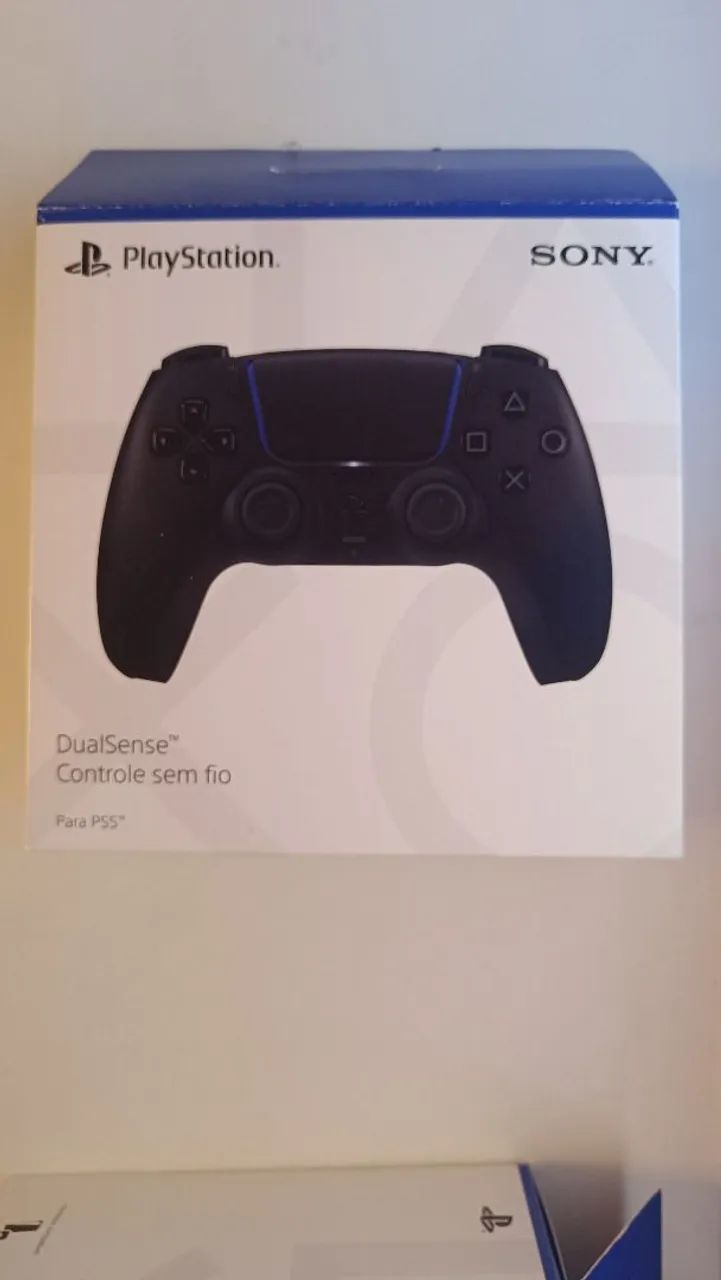 Caixas do controle DualSense PS5