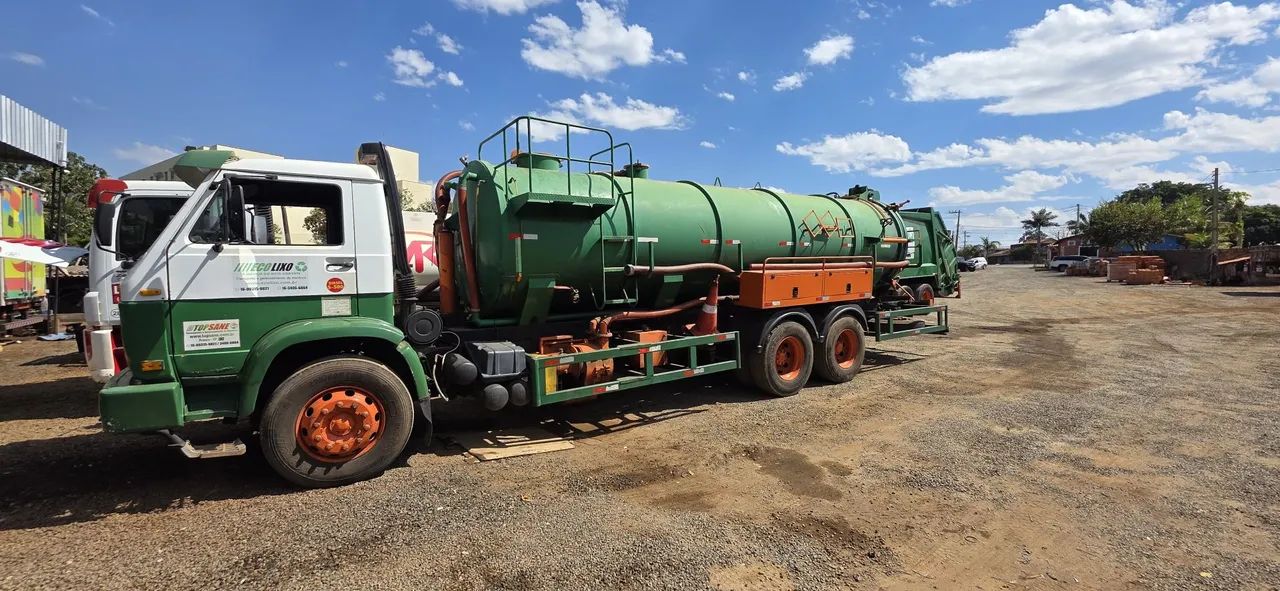 Hidrojato e vácuo caminhão truck VW 14220 - Foto 9