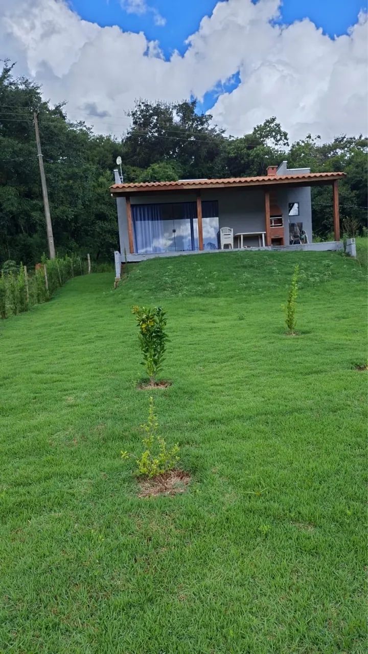 Rancho pé na água em Caconde 