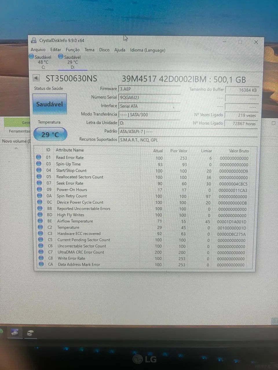 4 HDs IBM System X - Sata 500gb cada - Foto 5