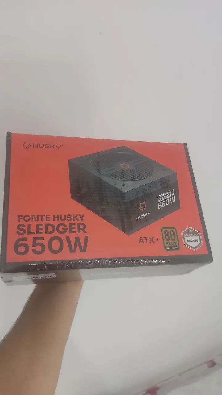 Fonte Husky Sledger 650W NOVA  - Foto 2