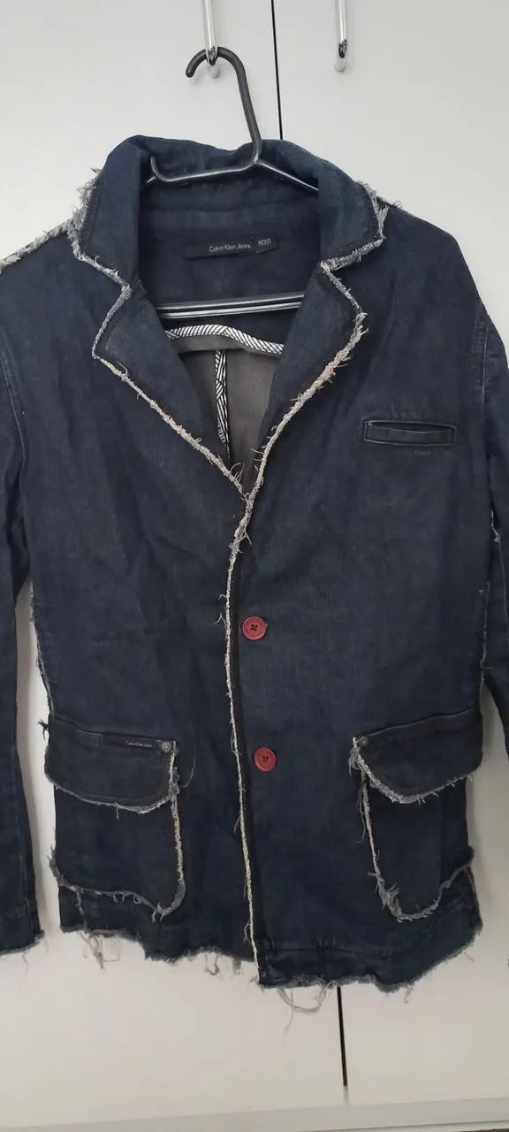 Blazer jeans Calvin Klein Original  - Foto 3