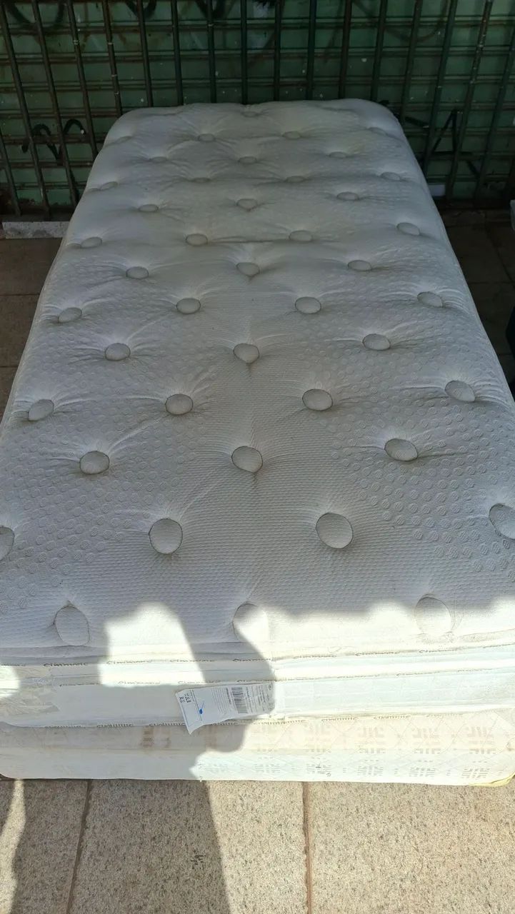 Cama box solteirão colchão simons molas ensacadas  - Foto 5