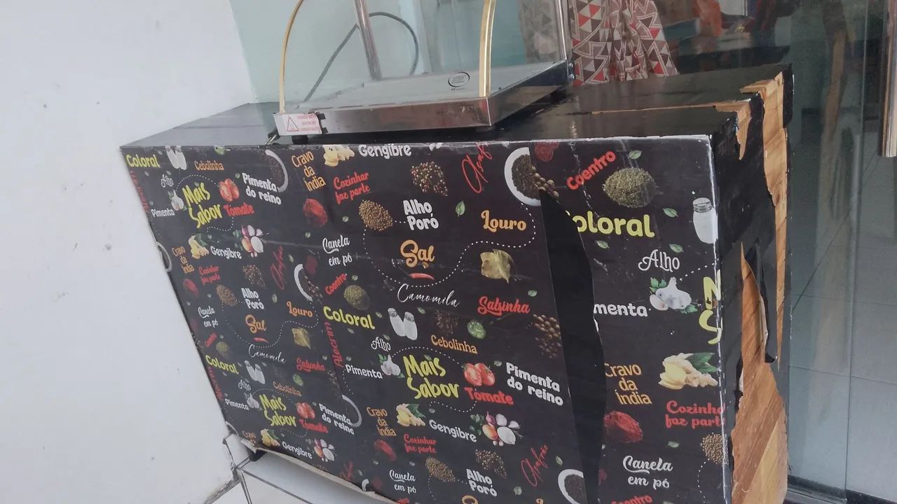 Balcão e estufa 