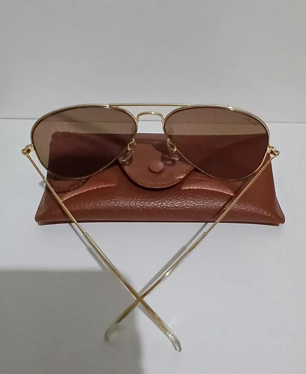 Óculos Rayban rosé aviador original  - Foto 3