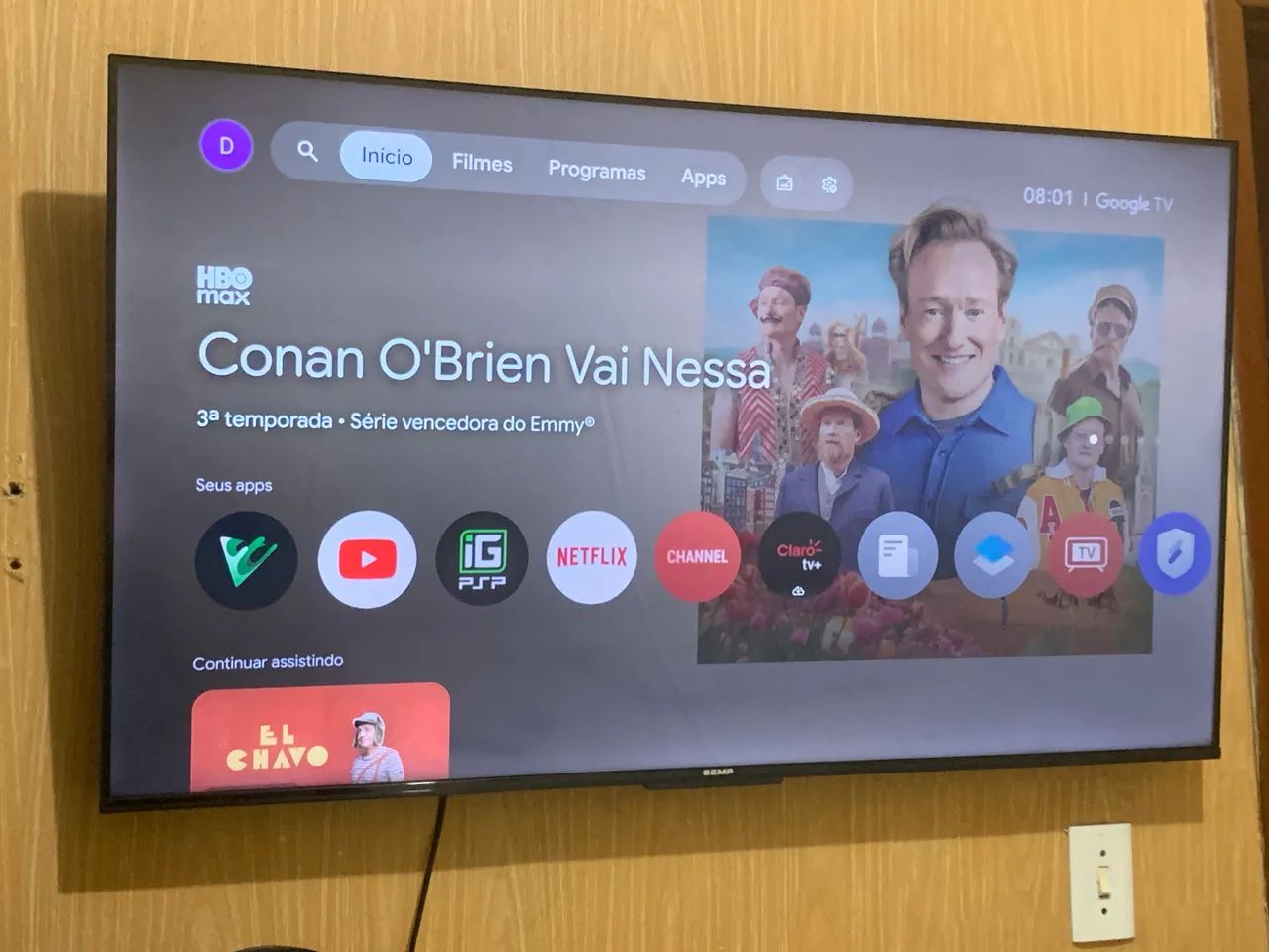 Televisão Smart Tv Semp 55 Polegadas