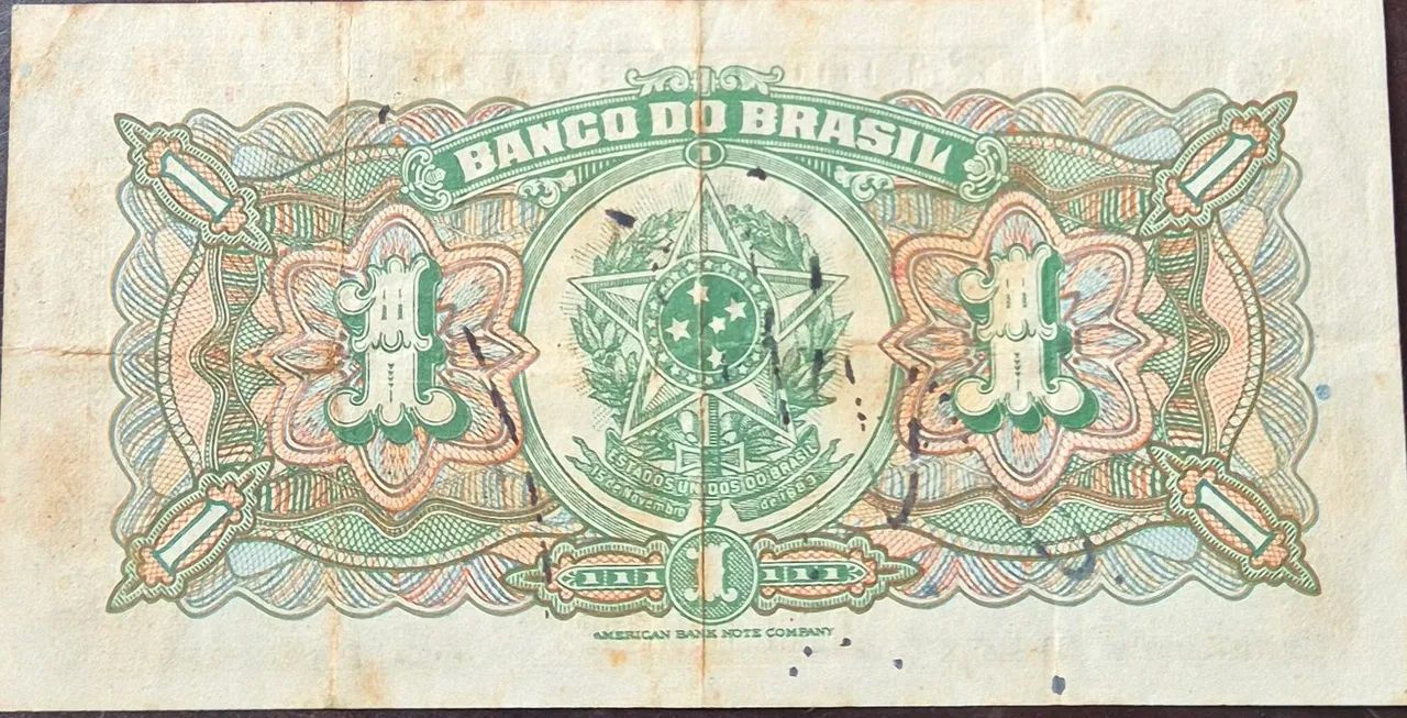 Nota de 1 mil reis de 1923 - Foto 2