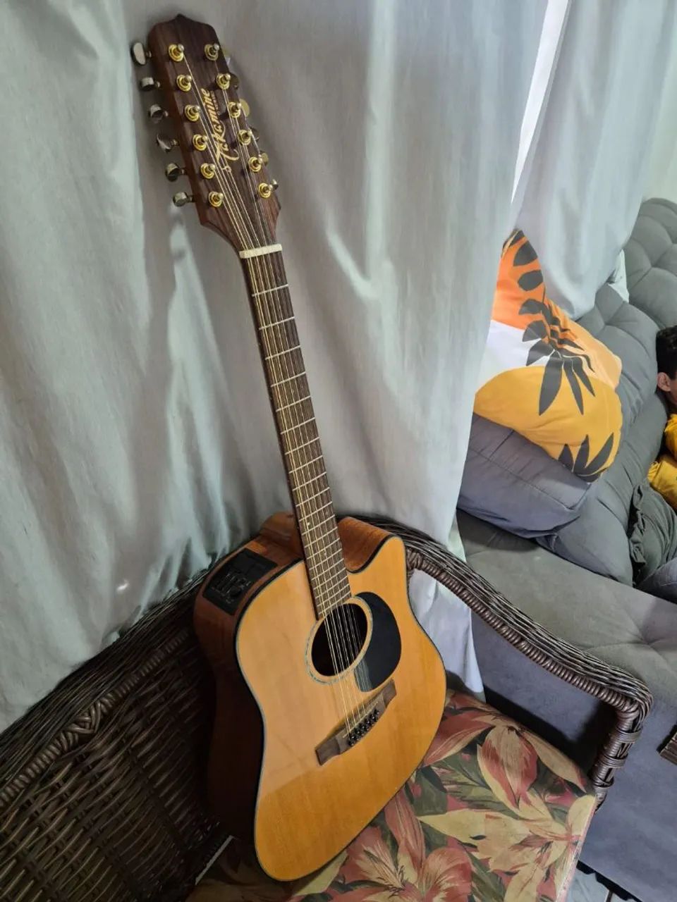 Violão elétrico takamine 12 cordas  - Foto 3