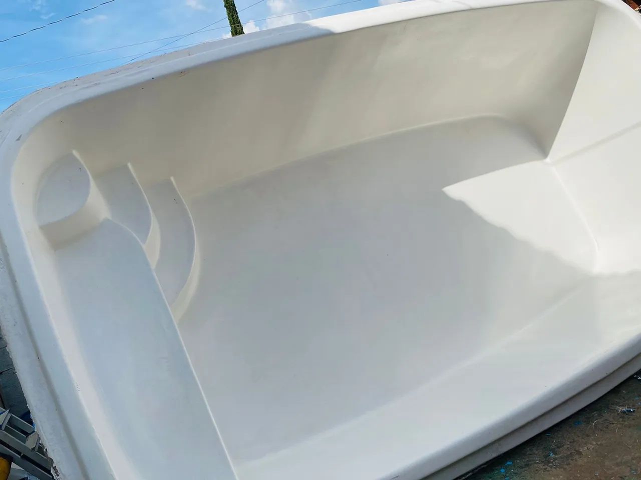 Piscina de 5mts por 2,80 e 1,30 de profundidade  - Foto 3