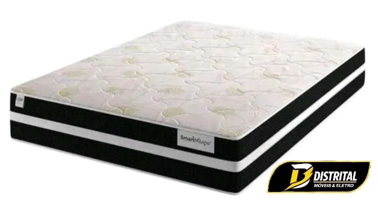 Colchão Casal Queen Molas Enscadas Smart Milano