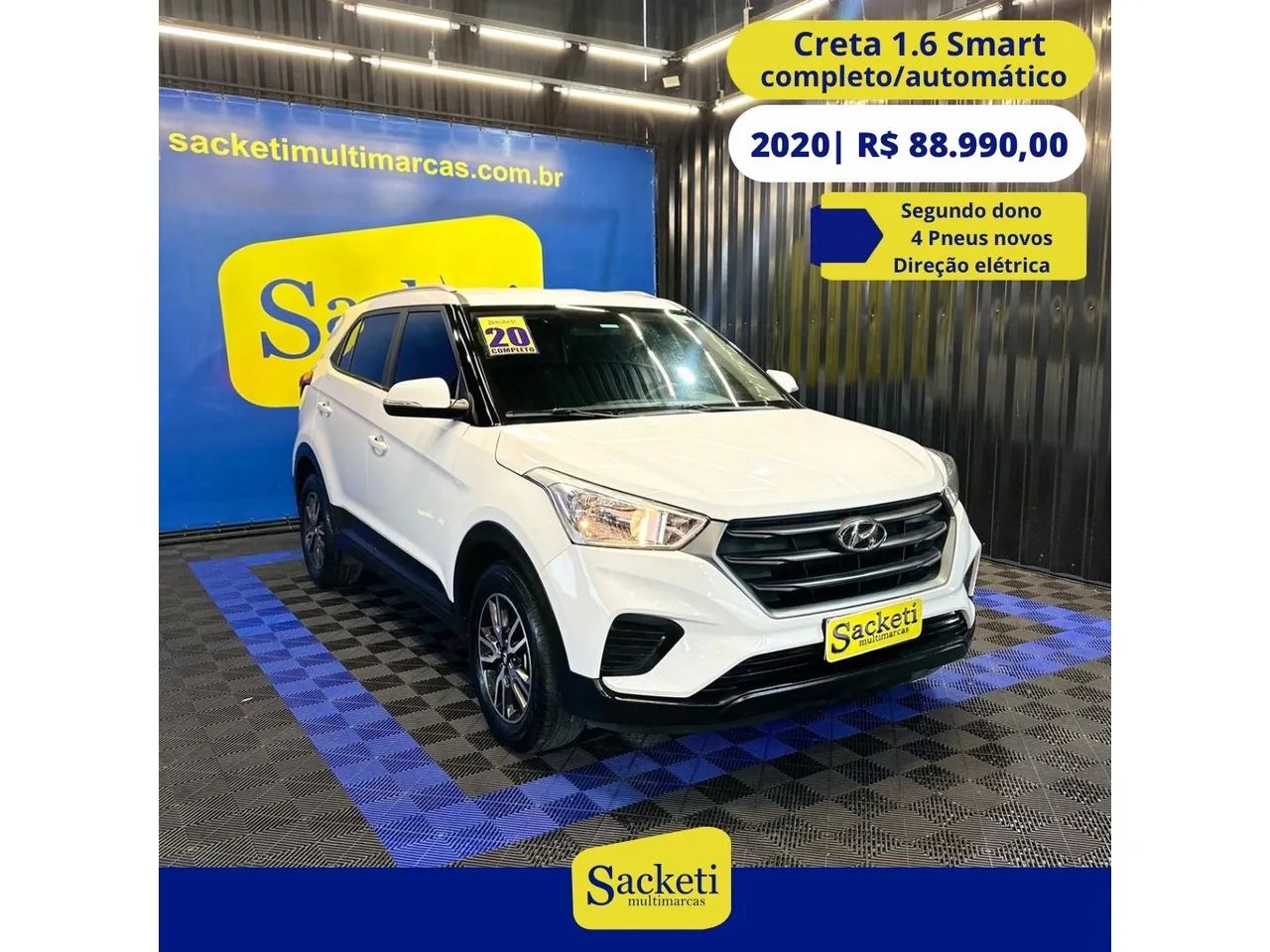 Hyundai Creta Smart 1.6 16V Flex Aut. 2020
