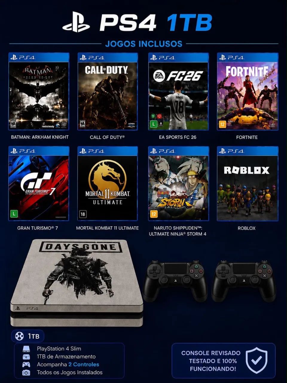 Ps4 completo 1TB  - Foto 2
