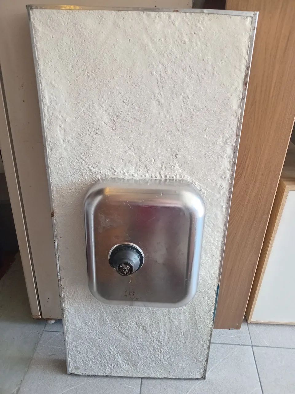 Tampo pia em inox, em ótimo estado. (Entrego) - Foto 2