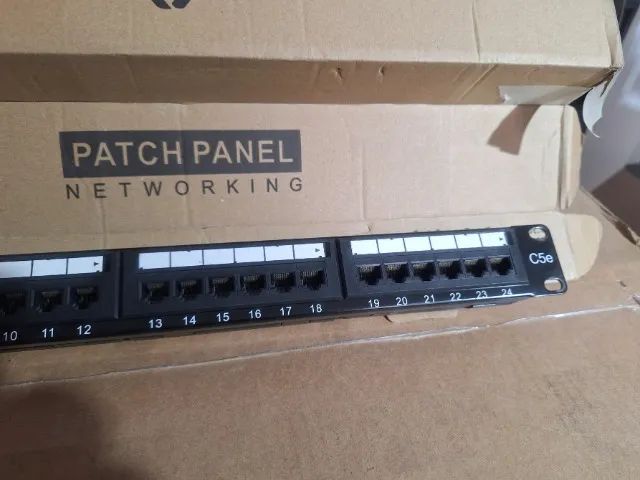 Patch Panel SohoPlus Cat 5e 24 Portas - Foto 3