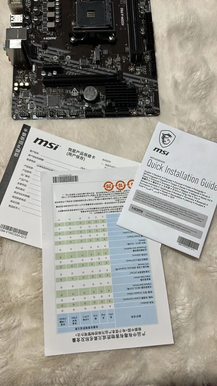 Placa Mãe A520 A PRO - MSI - Foto 4