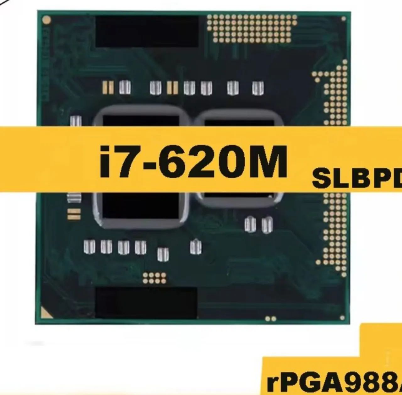 Processador i7 620m 2.66 ghz c turbo 3.3 socket 998 rpga 