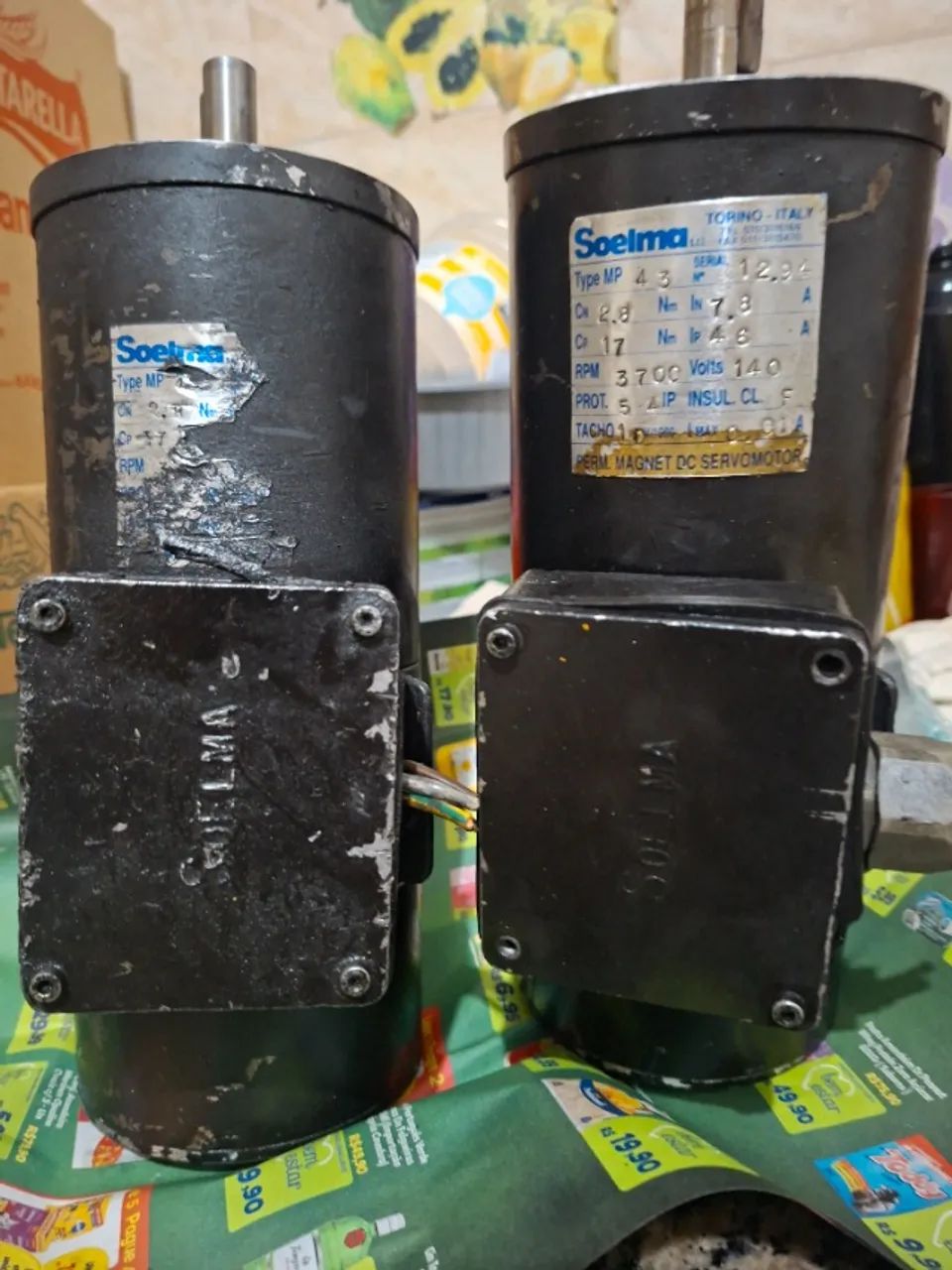 servo motor soelma usado - Foto 2