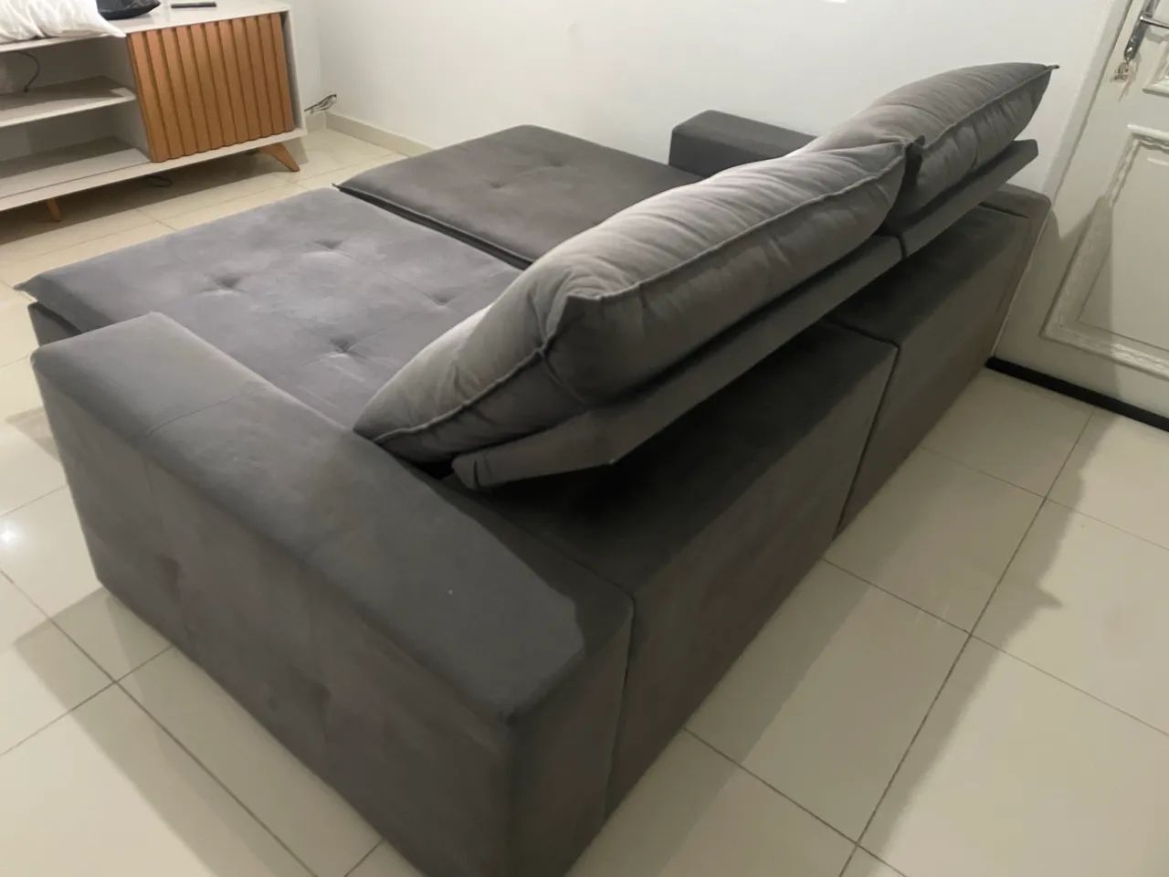 Sofá retrátil 2 lugares 